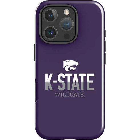 Kansas State University K-State Wildcats Gradient iPhone 16 Pro Max Impact Case